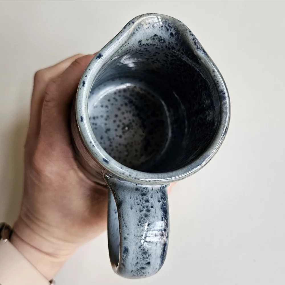 Vintage Studio Pottery Creamer Signed 